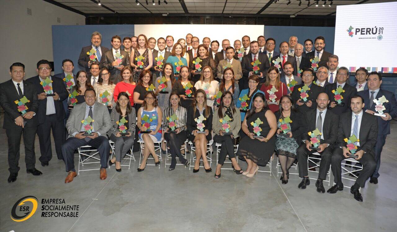 Perú 2021 otorgó a UNICON el distintivo “Empresa Socialmente Responsable 2018”